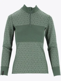 Aurora Aya Ull HZ D Halfzip ulltopp til dame