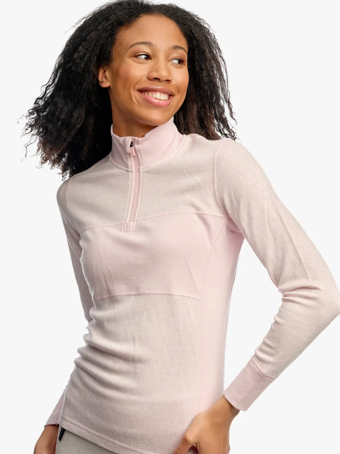 Aurora Aya Ull HZ D Halfzip ulltopp til dame