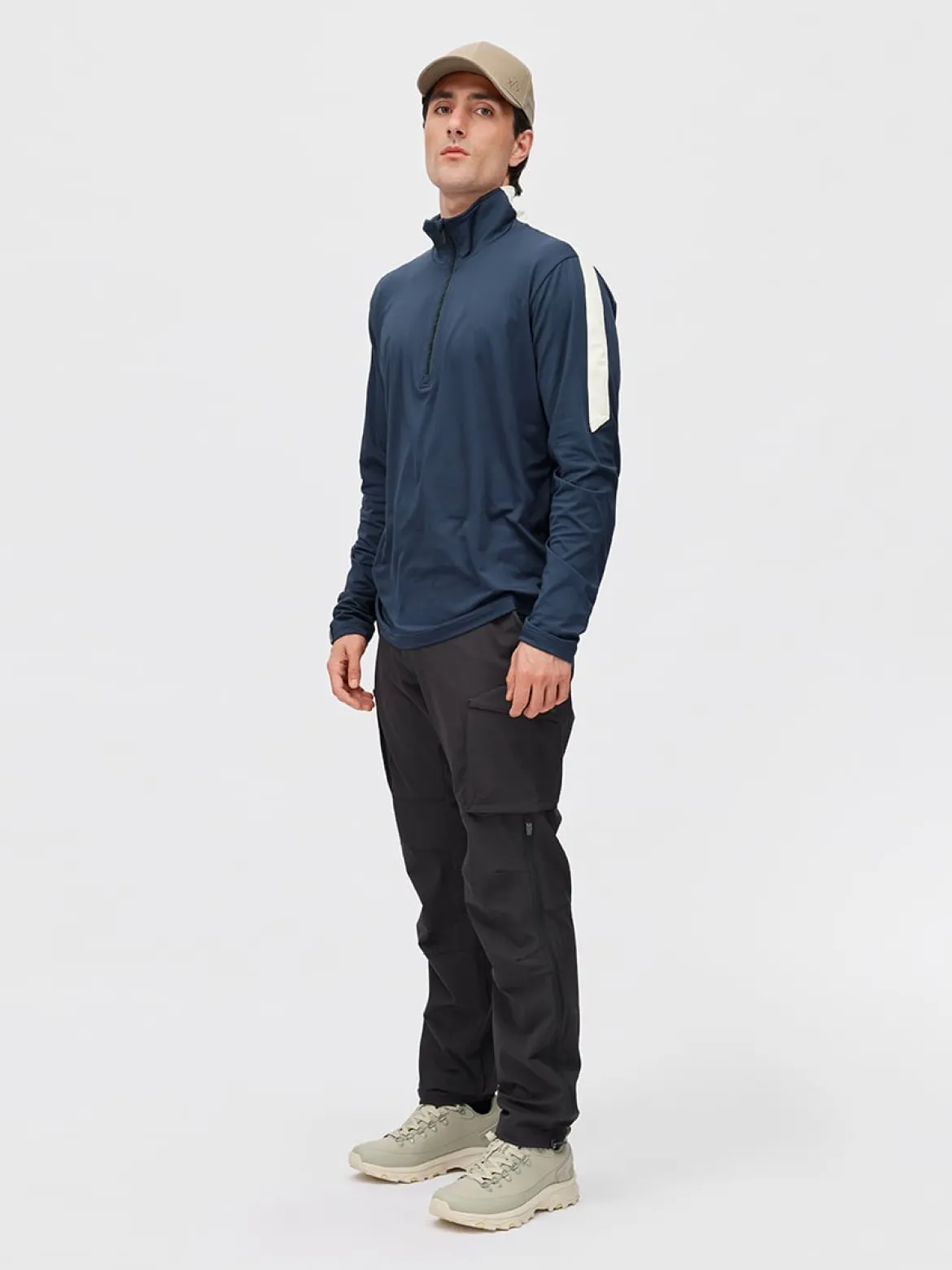 Aurora HZ Genser H Myk og lett halfzip genser til herre
