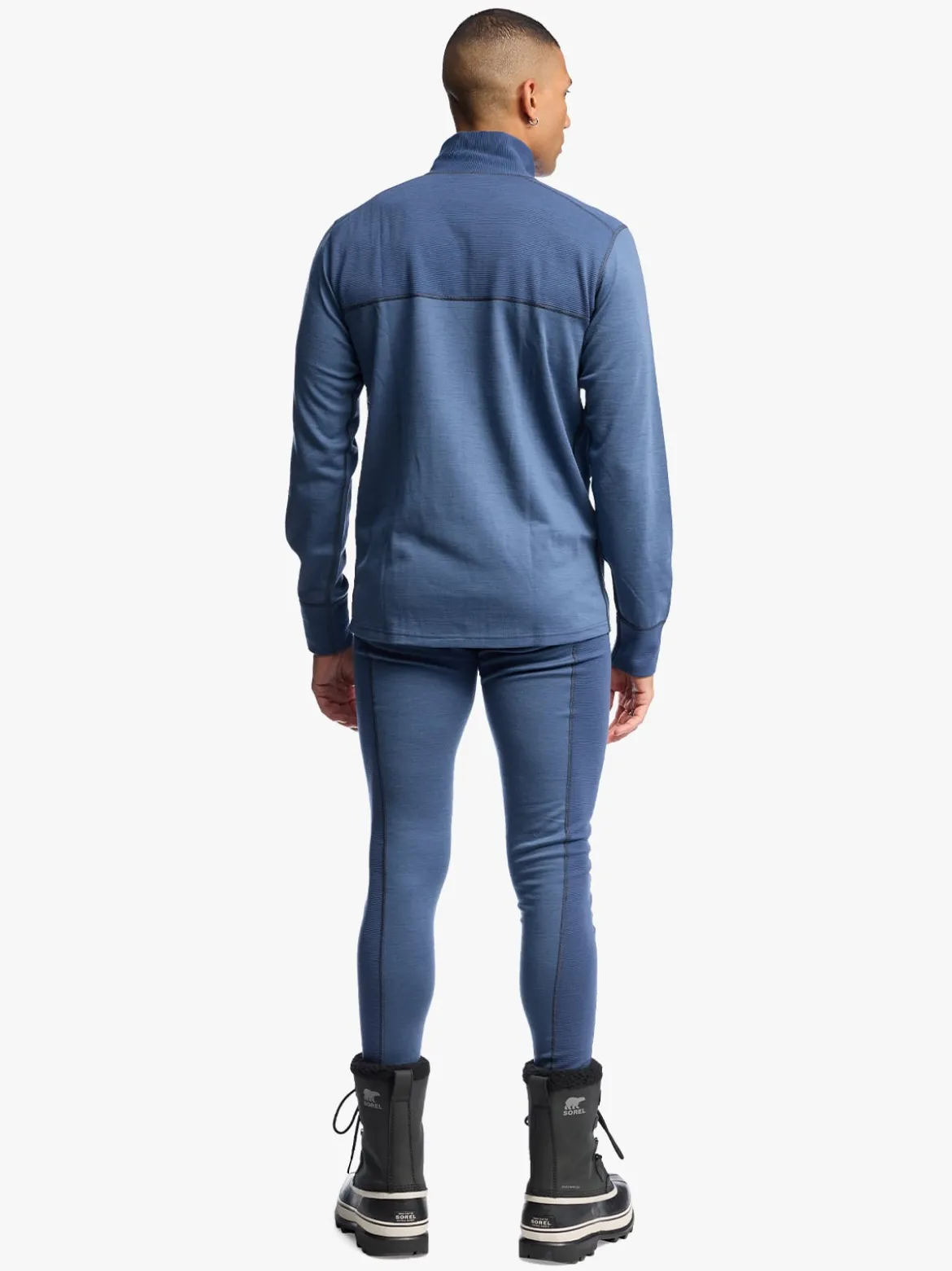Aurora Obi Ull HZ H Mykk ulltopp med halfzip til herre