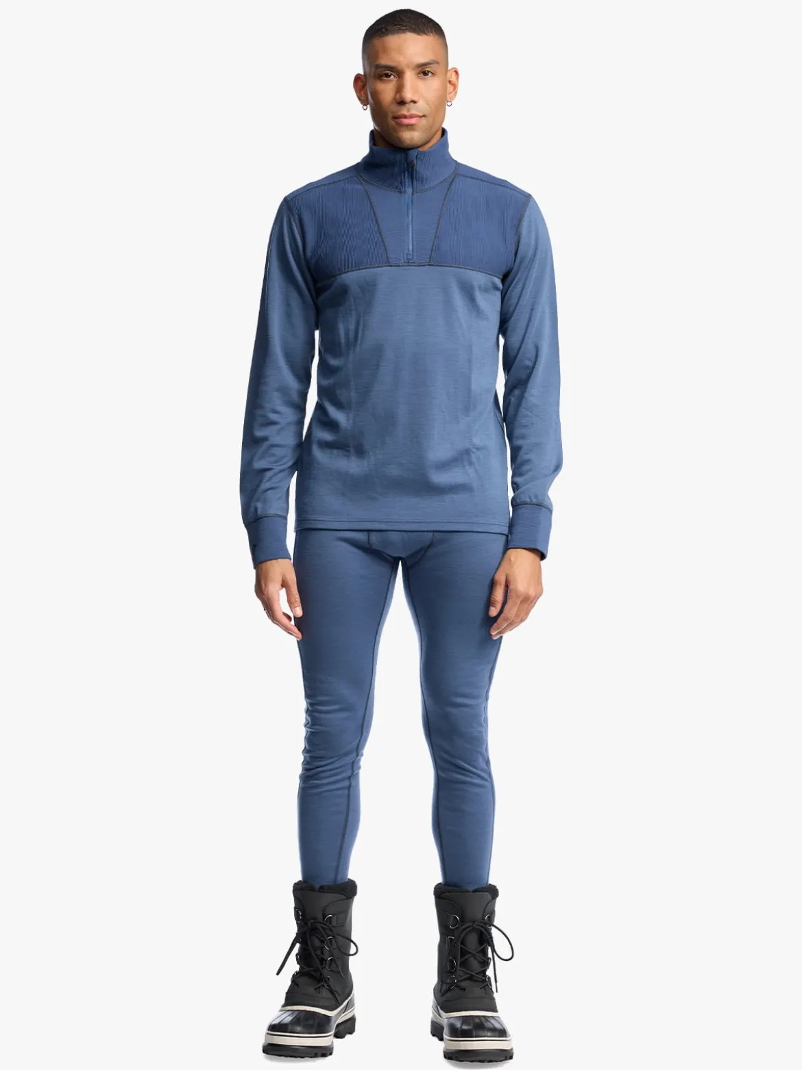 Aurora Obi Ull HZ H Mykk ulltopp med halfzip til herre