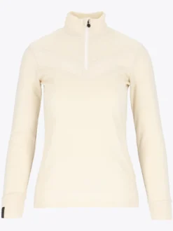 Aurora Oda Ull HZ D Myk ulltopp med halfzip til dame