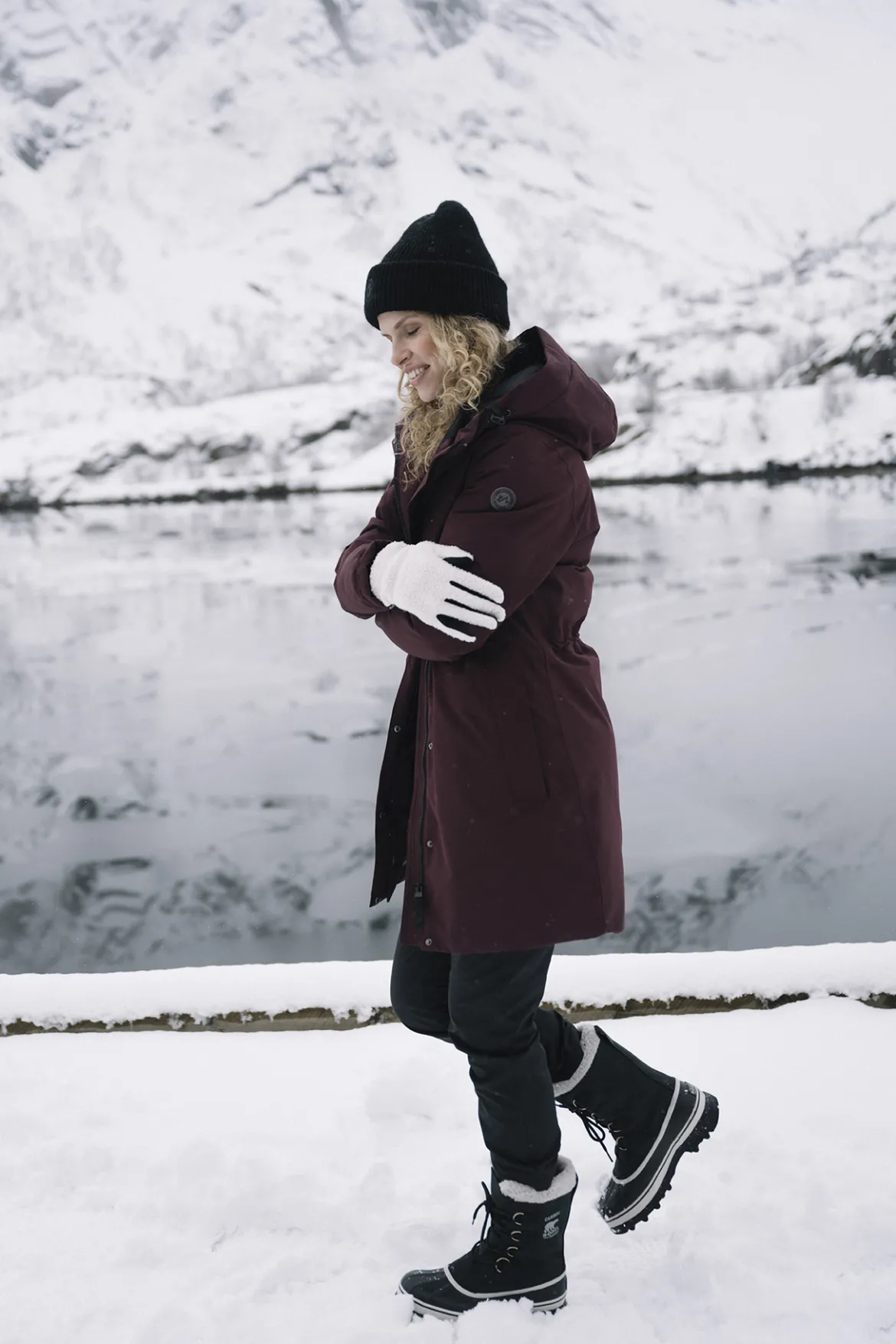 Aurora Warm Parkas D God og varm parkas til dame