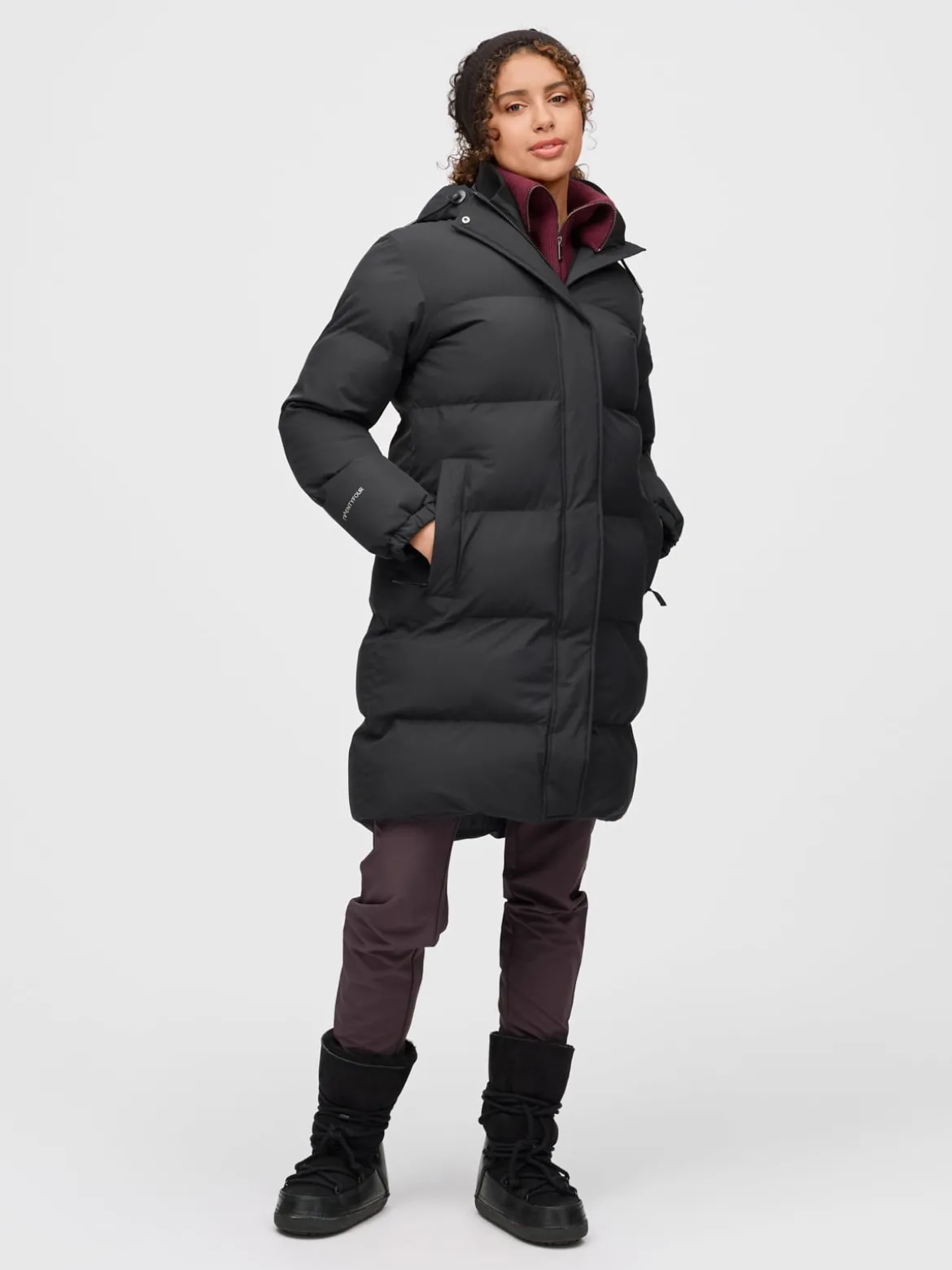 Mode Aria Parkas D Vattert parkas til dame