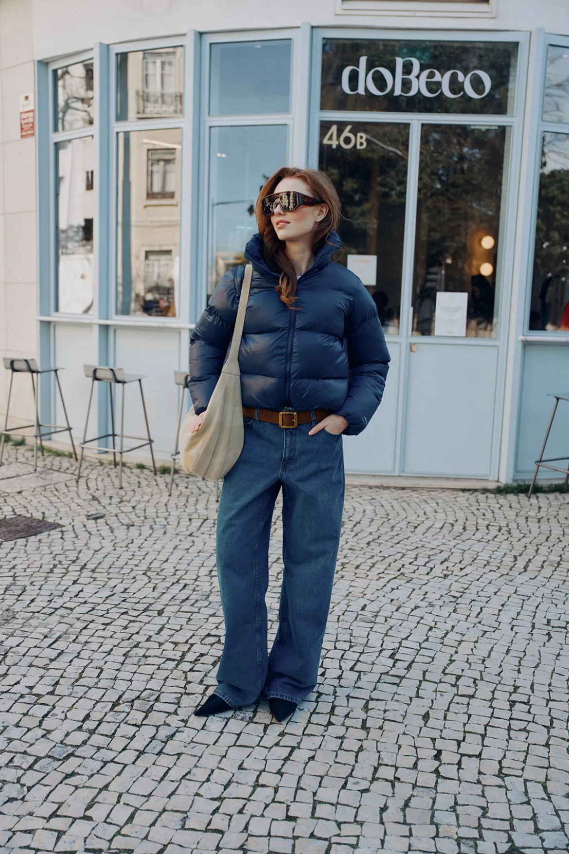 Mode Ava Puffy Jakke D Kort og lett vattert jakke