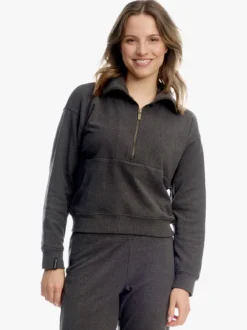 Mode Cozy HZ D Myk halfzip genser til dame