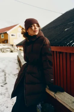 Mode Ella Dunparkas D God og varm dunparkas til dame