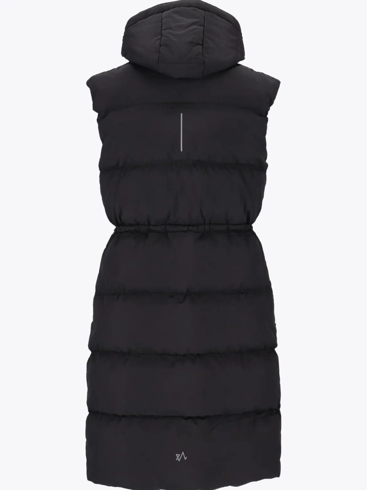 Mode Eva Puffy Vest D Lang vattert vest til dame