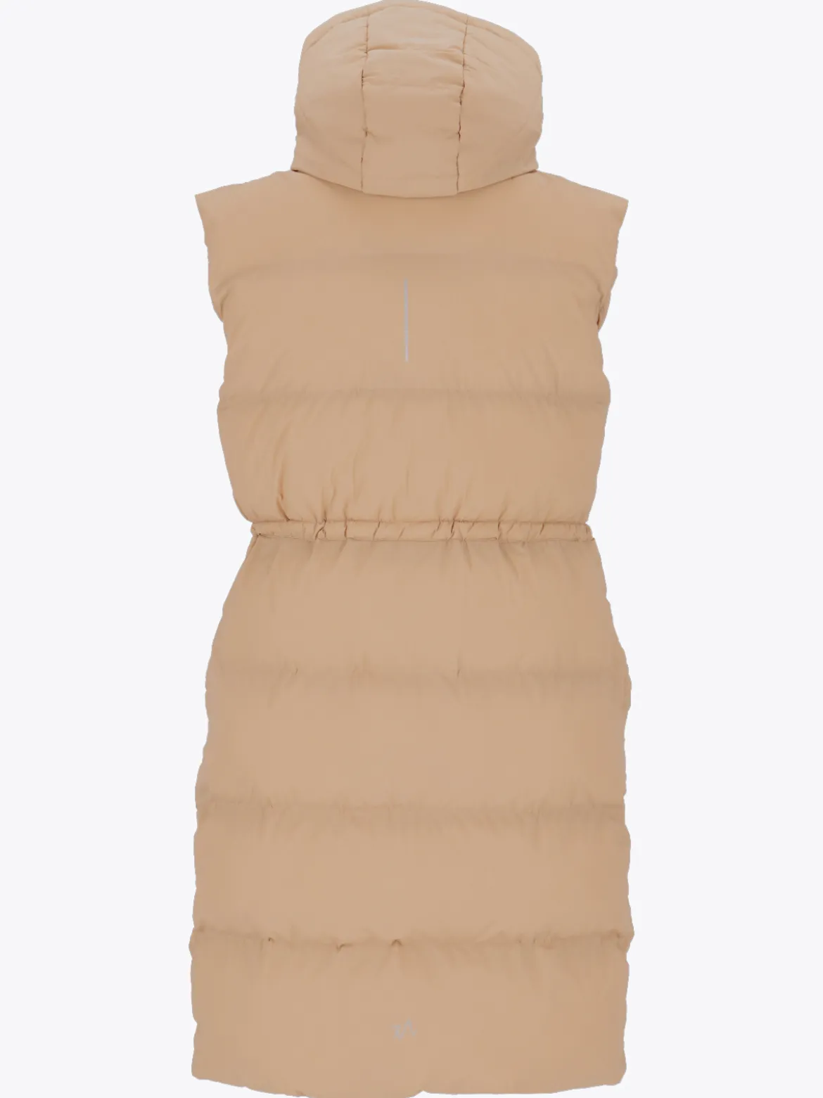 Mode Eva Puffy Vest D Lang vattert vest til dame
