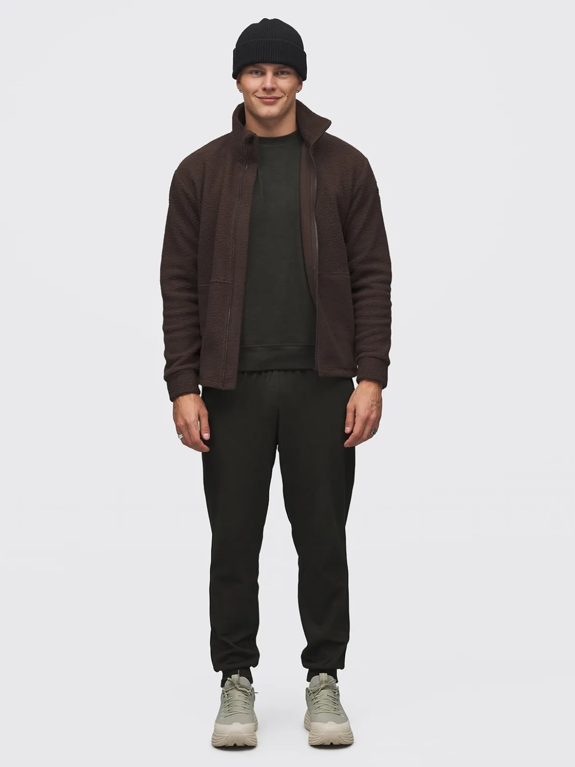 Mode Fleece Jakke H Myk fleecejakke i resirkulert polyester