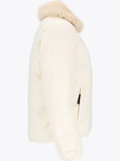 Mode Flex Warm Jakke D Kort vattert jakke med avtakbar teddykrage