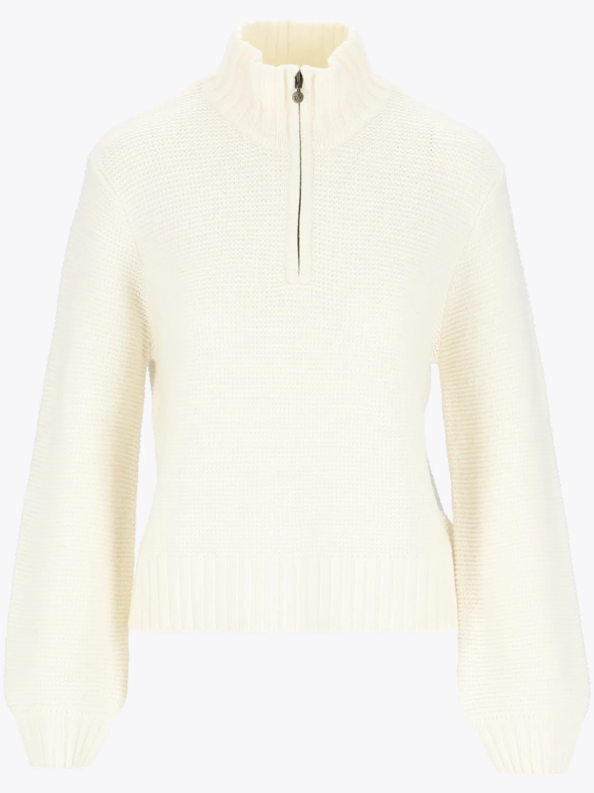 Mode HZ Strikk D Myk strikkegenser i ullblanding med halfzip