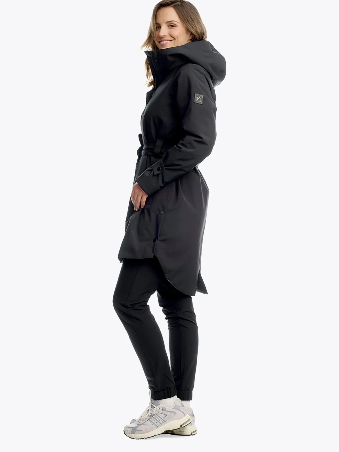 Mode Insulated Cape D Vanntett og vattert cape til dame