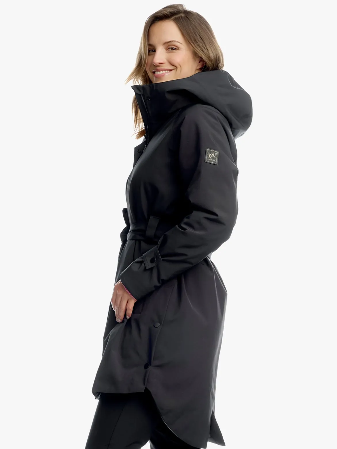 Mode Insulated Cape D Vanntett og vattert cape til dame