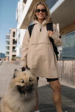 Mode 3L Poncho D Tynn og lett 3-lags poncho til dame