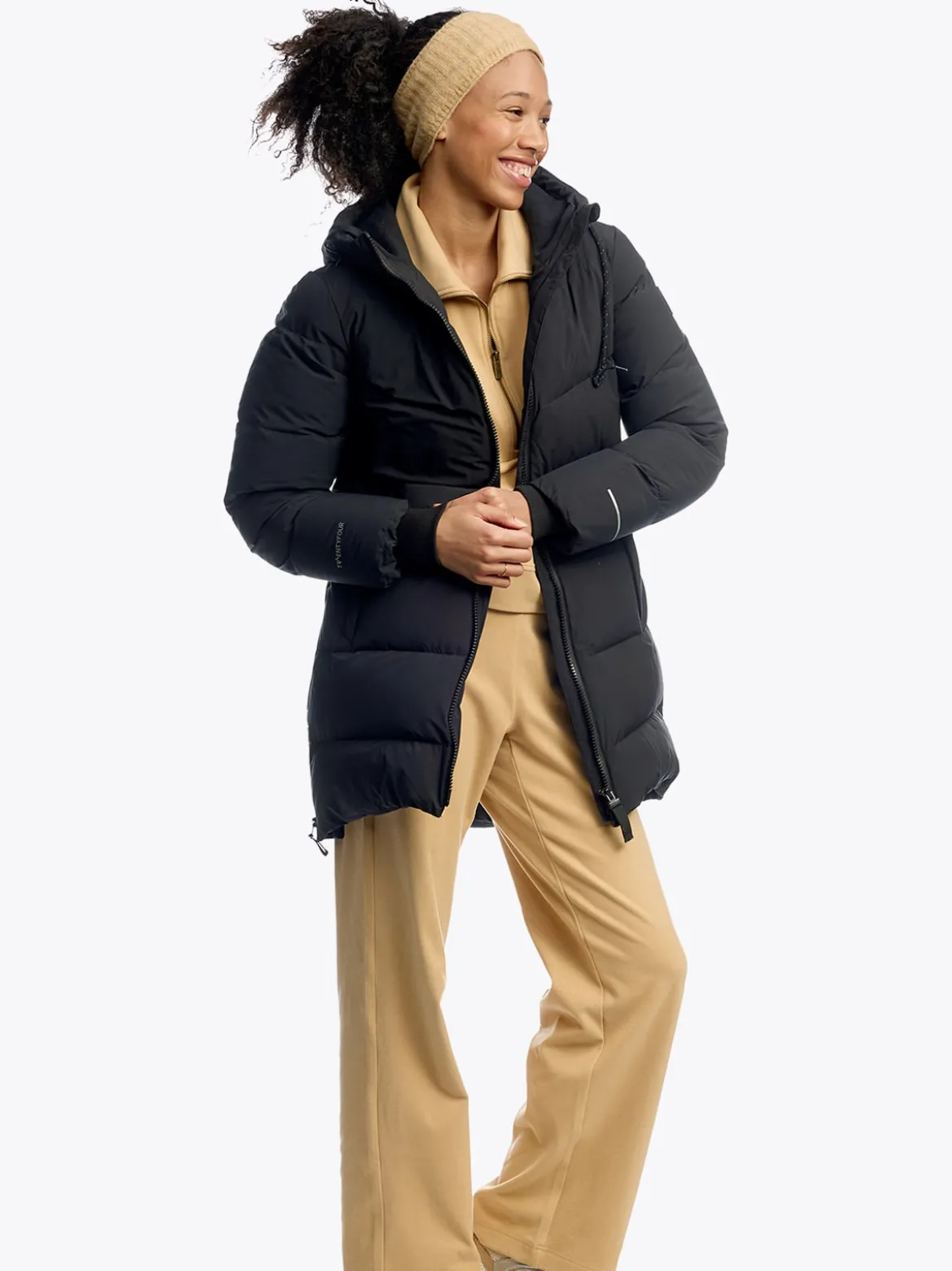 Mode Maya Dunparkas D Varm dunparkas til dame