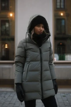 Mode Maya Dunparkas D Varm dunparkas til dame