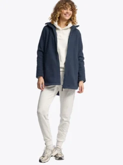 Mode Pile Jakke D Myk pilefleece jakke til dame
