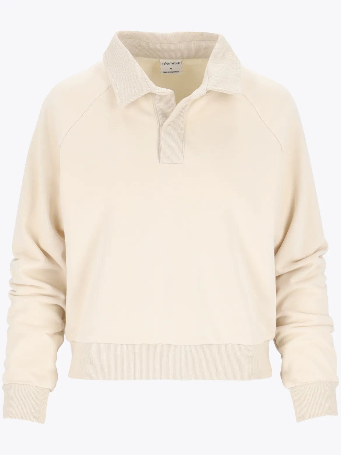 Mode Polo Sweater D Pologenser med avslappet passform til dame