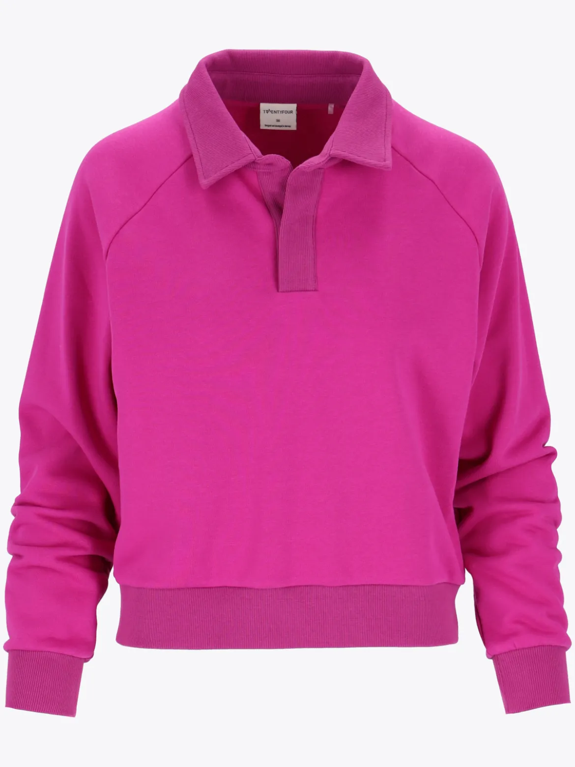 Mode Polo Sweater D Pologenser med avslappet passform til dame