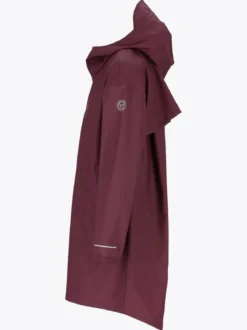 Mode PU Poncho D Vanntett poncho til dame