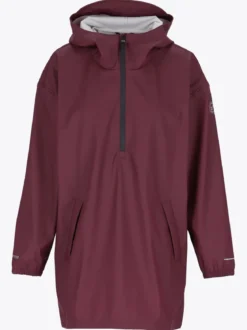 Mode PU Poncho D Vanntett poncho til dame