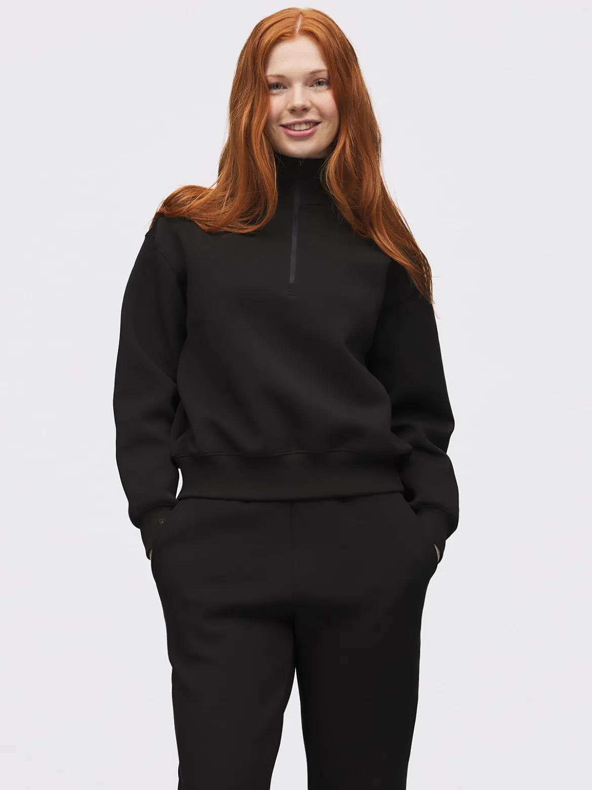Mode Vivi HZ Genser D Myk genser med halfzip
