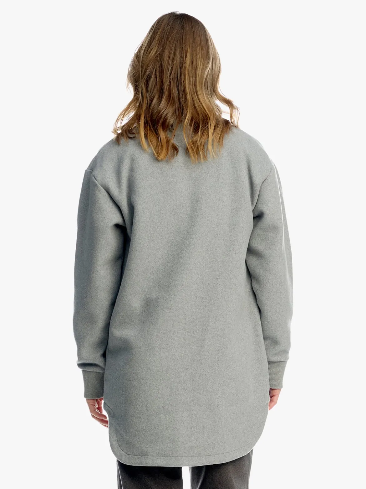 Mode Warm Bomber D Bomberjakke i ullblanding til dame