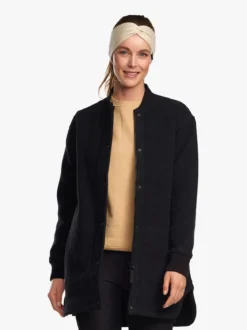 Mode Warm Bomber D Bomberjakke i ullblanding til dame
