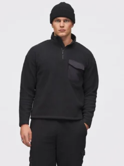 Mode Zac HZ Fleece H Myk fleece med halfzip til hverdagsbruk
