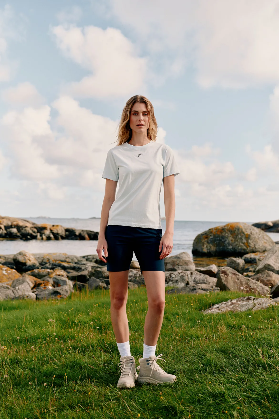 & T-skjorte D Basic t-skjorte til dame