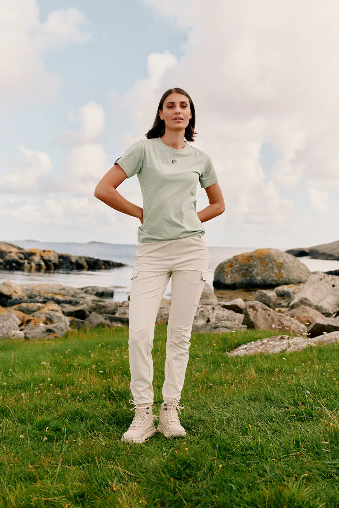 & T-skjorte D Basic t-skjorte til dame