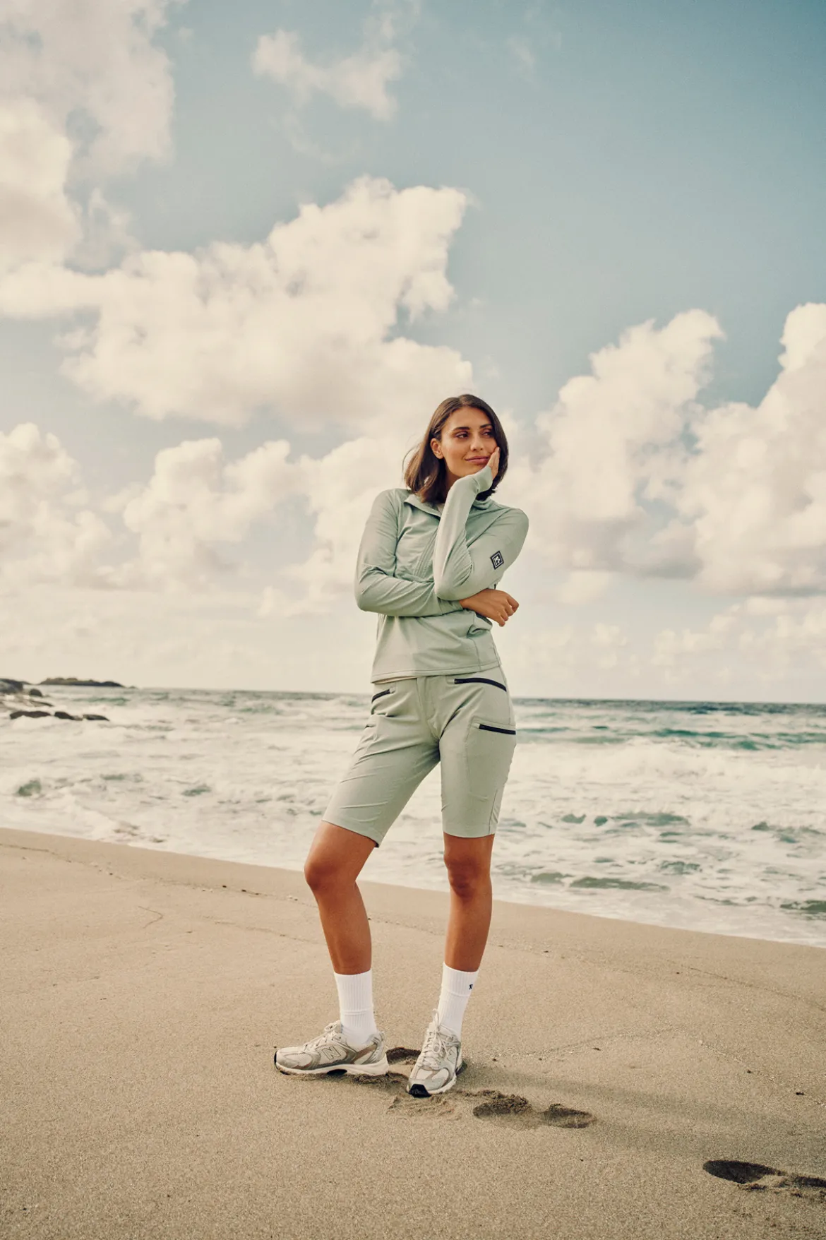 Venture 360 Lang Shorts D Allsidig softshellshorts til dame
