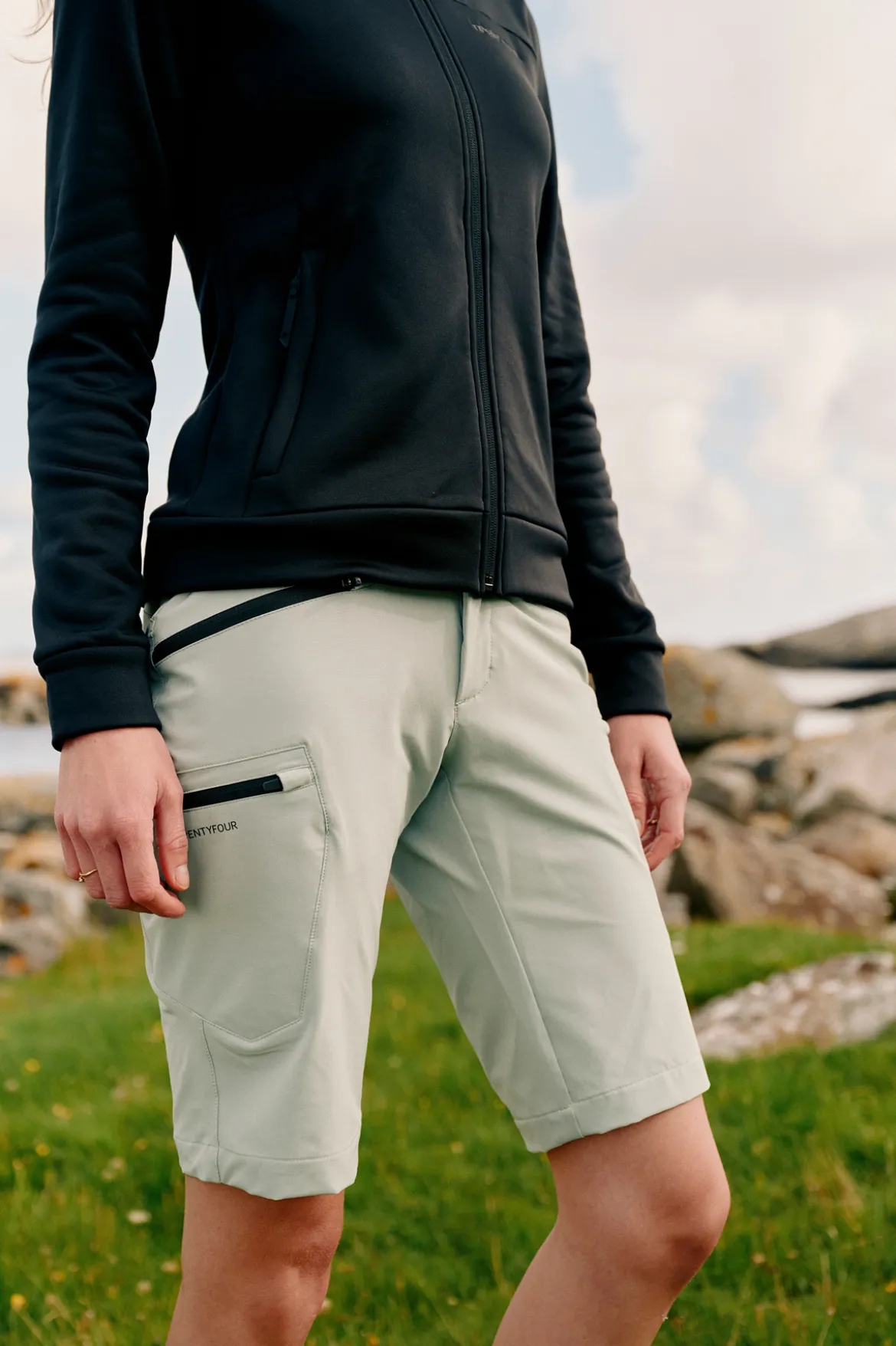 Venture 360 Lang Shorts D Allsidig softshellshorts til dame