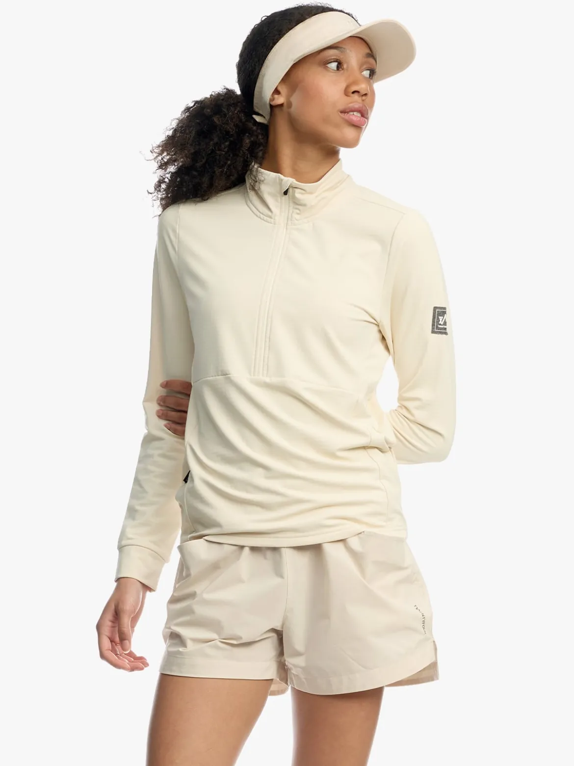 Venture Light Stretch HZ D Lett microfleece halfzip til dame