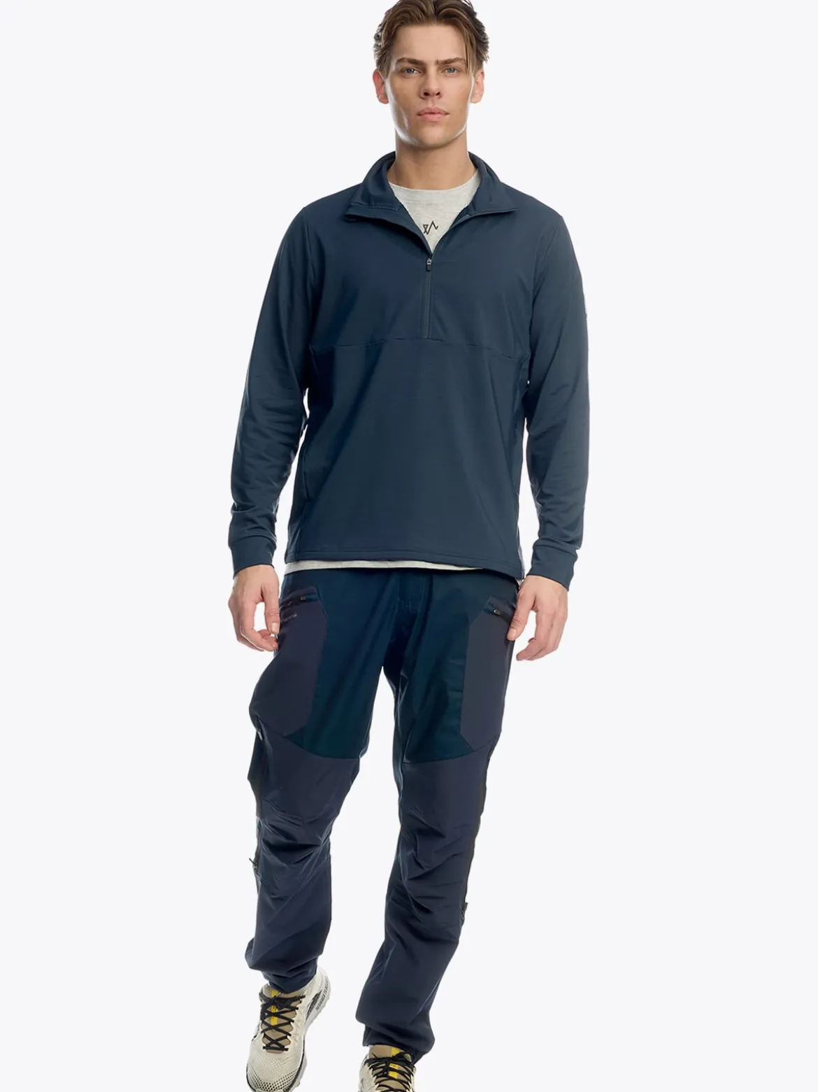 Venture Light Stretch HZ H Lett microfleece halfzip til herre