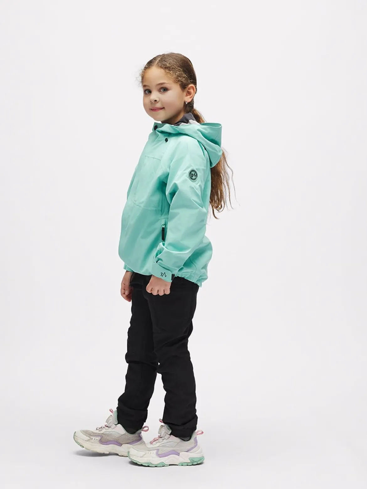 Venture Shelljacket JR Lett, teknisk 2-lags jakke til junior