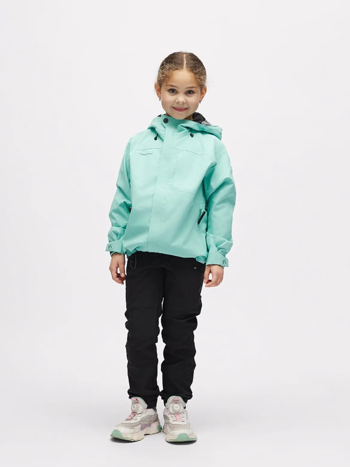 Venture Shelljacket JR Lett, teknisk 2-lags jakke til junior