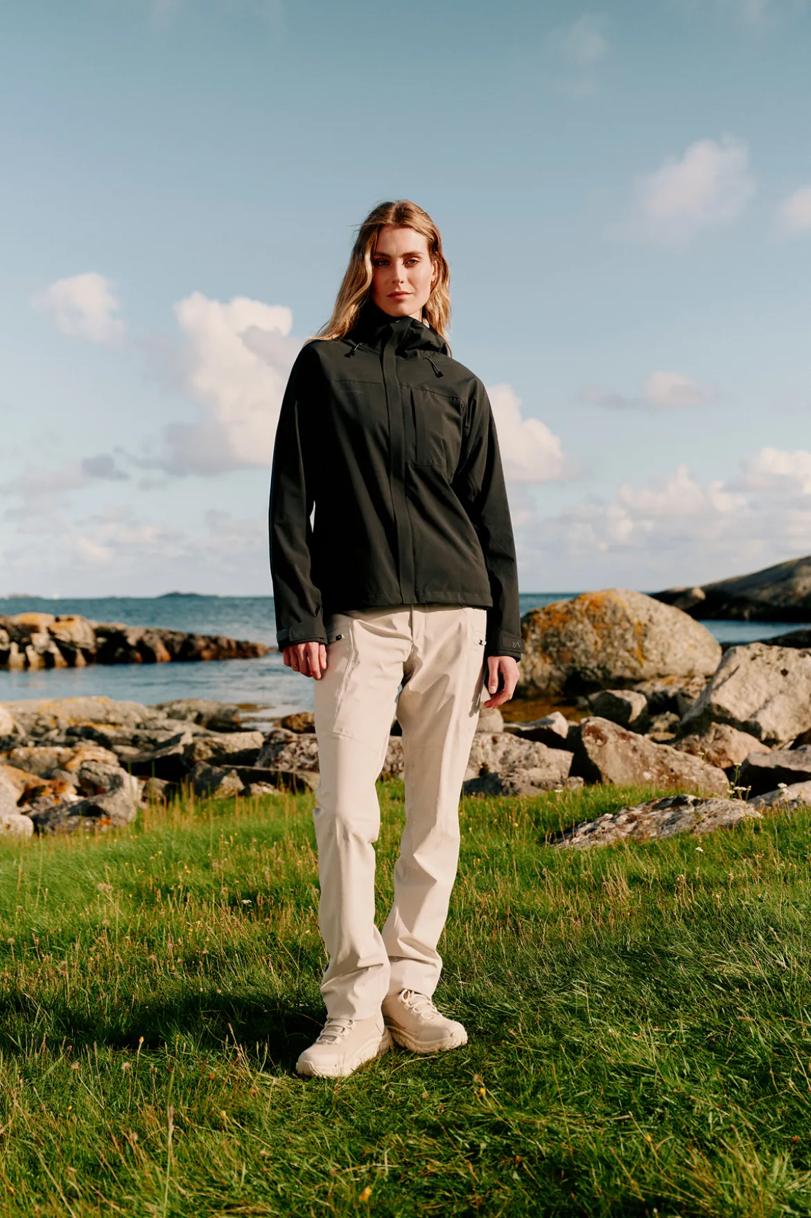 Venture Skalljakke D Lett, teknisk 2-lags jakke til dame