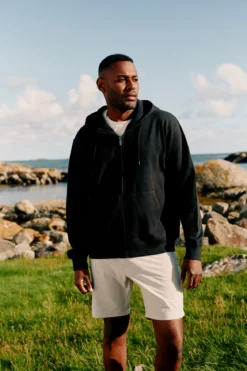 & Zip Hoodie U Myk og komfortabel hettejakke i unisex